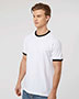 Tultex 246 Unisex Fine Jersey Ringer T-Shirt