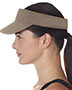 Ultraclub 8103 Unisex Classic Cut Chino Cotton Twill Visor