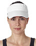 Ultraclub 8103 Unisex Classic Cut Chino Cotton Twill Visor