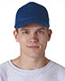 Ultraclub 8120 Unisex Classic Cut Cotton Twill 5-Panel Cap