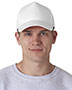 Ultraclub 8120 Unisex Classic Cut Cotton Twill 5-Panel Cap