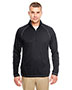 Ultraclub 8398 Men Cool & Dry Sport 1/4-Zip Pullover With Side & Sleeve-Panels