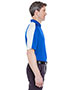 Ultraclub 8409 Men Cool & Dry Sport Shoulder Block Polo