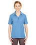 Ultraclub 8546 Women Shortsleeve Whisper Pique Polo With Tipped Collar