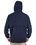 Ultraclub 8908 Men Microfiber Full-Zip Hooded Jacket