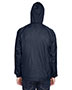 Ultraclub 8925 Men 1/4-Zip Hooded Pullover Pack Away Jacket