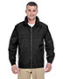 Ultraclub 8929 Men Full-Zip Hooded Pack Away Jacket