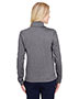 UltraClub UC400W Ladies 6.6 oz Navigator Heather Performance Full-Zip
