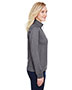UltraClub UC400W Ladies 6.6 oz Navigator Heather Performance Full-Zip
