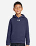 Under Armour 1379792 Youth Rival Fleece Hooded Sweatshirt