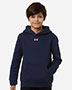 Under Armour 6014162 Youth Team Icon Fleece Hooded Sweatshirt