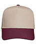 Khaki/ Maroon