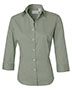 Van Heusen 13V0527 Women Three-Quarter Sleeve Baby Twill Shirt