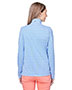 Vineyard Vines K002521 Women's Microstripe Sankaty Half-Zip Pullover