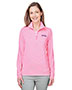 vineyard vines K002521 Women's Microstripe Sankaty Half-Zip Pullover