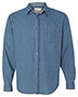 Weatherproof 154695 Men Vintage Denim Long Sleeve Shirt