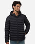 Weatherproof 26715 Men's Lightweight Poly-filled Hooded Puffer Jacket