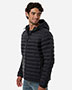 Weatherproof 26715 Men's Lightweight Poly-filled Hooded Puffer Jacket