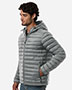 Weatherproof 26715 Men's Lightweight Poly-filled Hooded Puffer Jacket