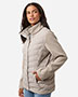 Weatherproof W26719 Women's Mixed Media Chevron Jacket