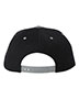 Yupoong 6089M Premium Flat Bill Snapback Cap