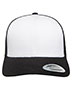 Yupoong 6606W  YP Classics® Adult Adjustable White-Front Panel Trucker Cap