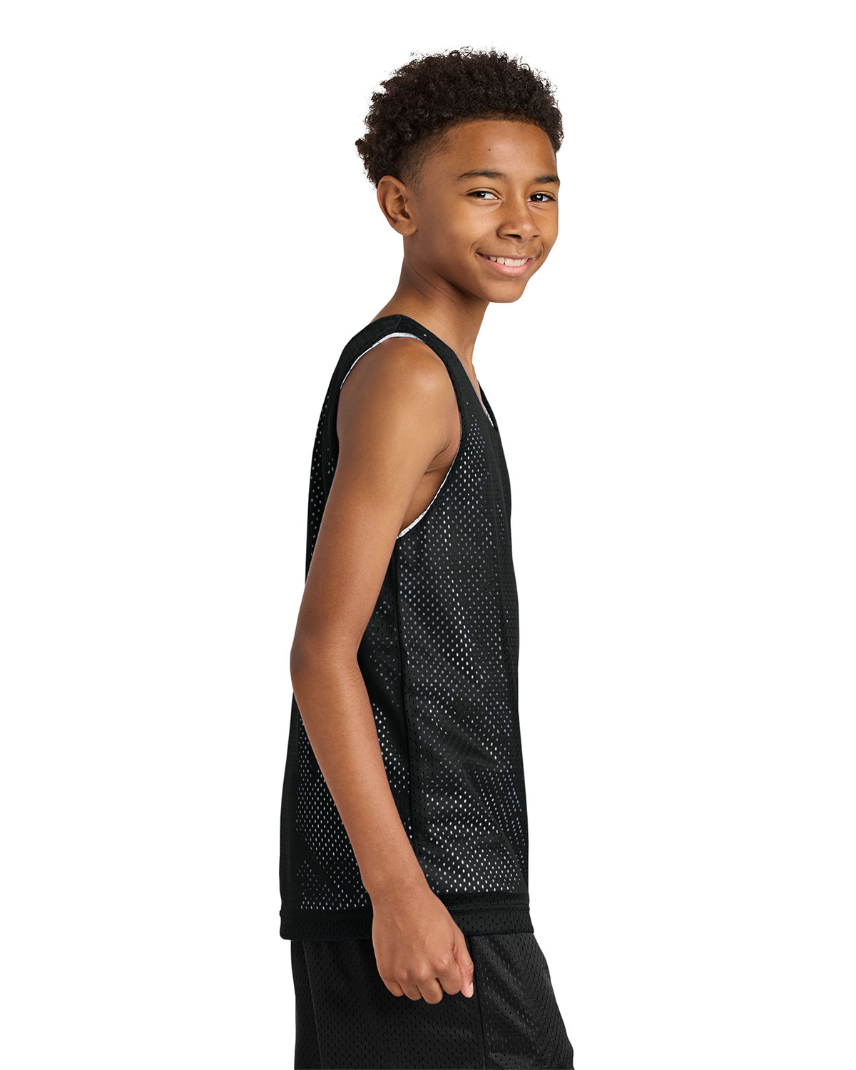 A4 A4N2206 Sprint Youth Reversible Mesh Tank view 3