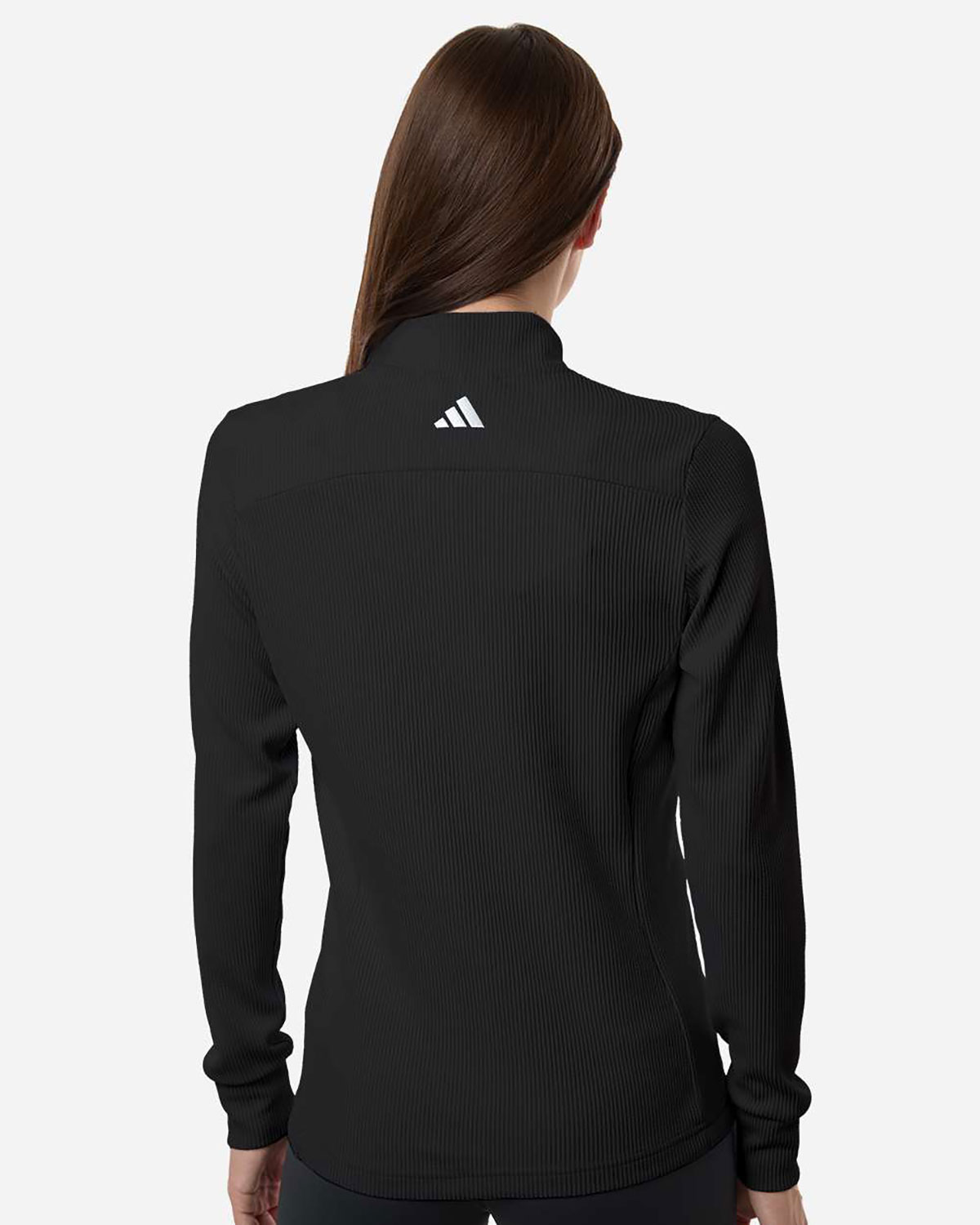 Adidas A1015 Women's Performance Textured Full-Zip Jacket view 2