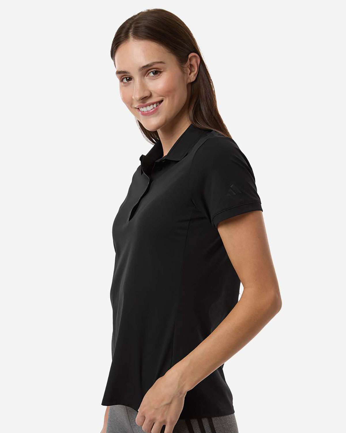 Adidas A1016 Women's Ultimate365 Tour Twistknit Polo view 3
