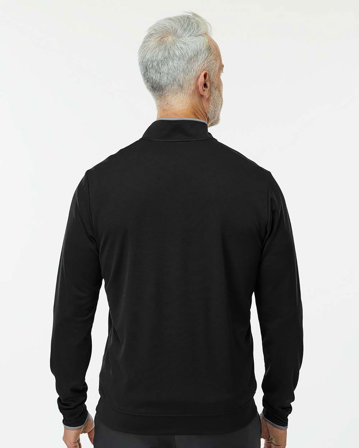 Adidas A2002 Men's Performance Lightweight Quarter-Zip Pullover view 2