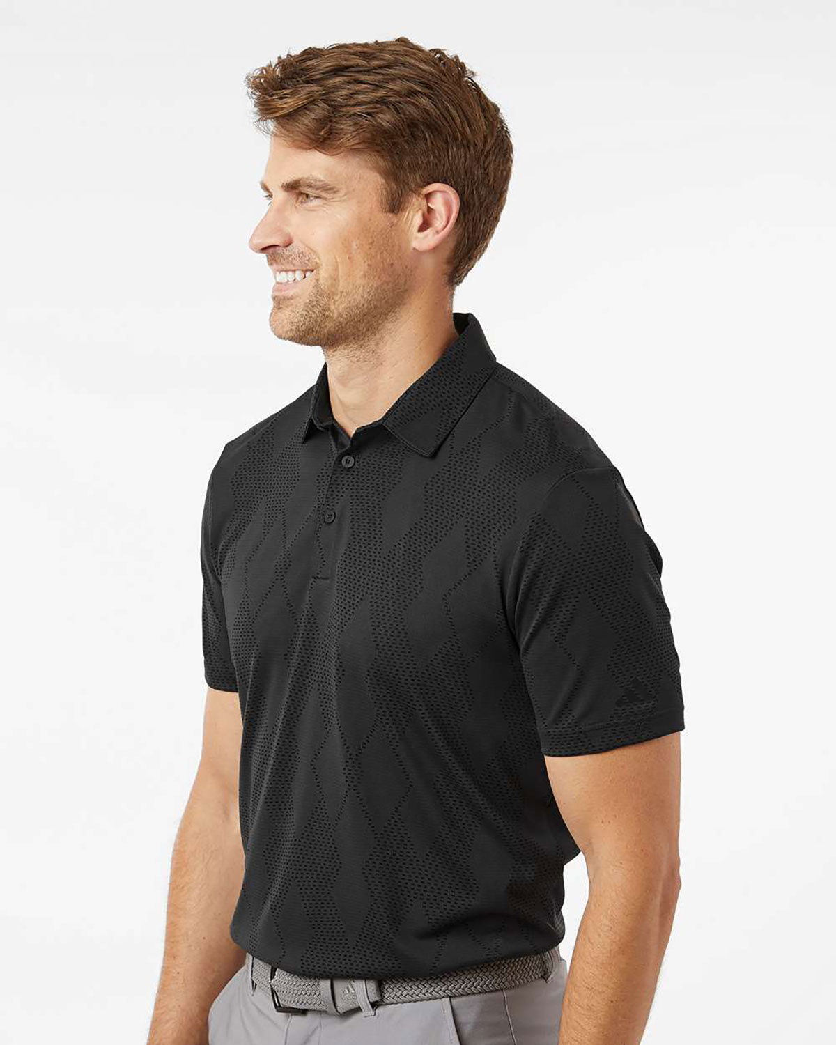 Adidas A2008 Men's Ultimate365 Textured Polo view 3