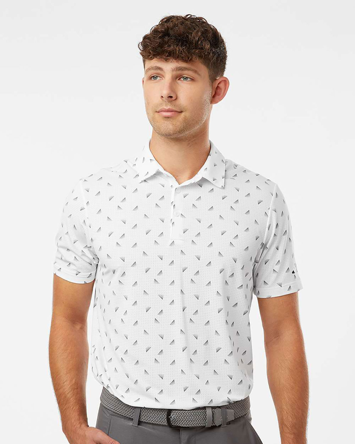 Adidas A2012 Men's Ultimate365 Mesh Print Polo