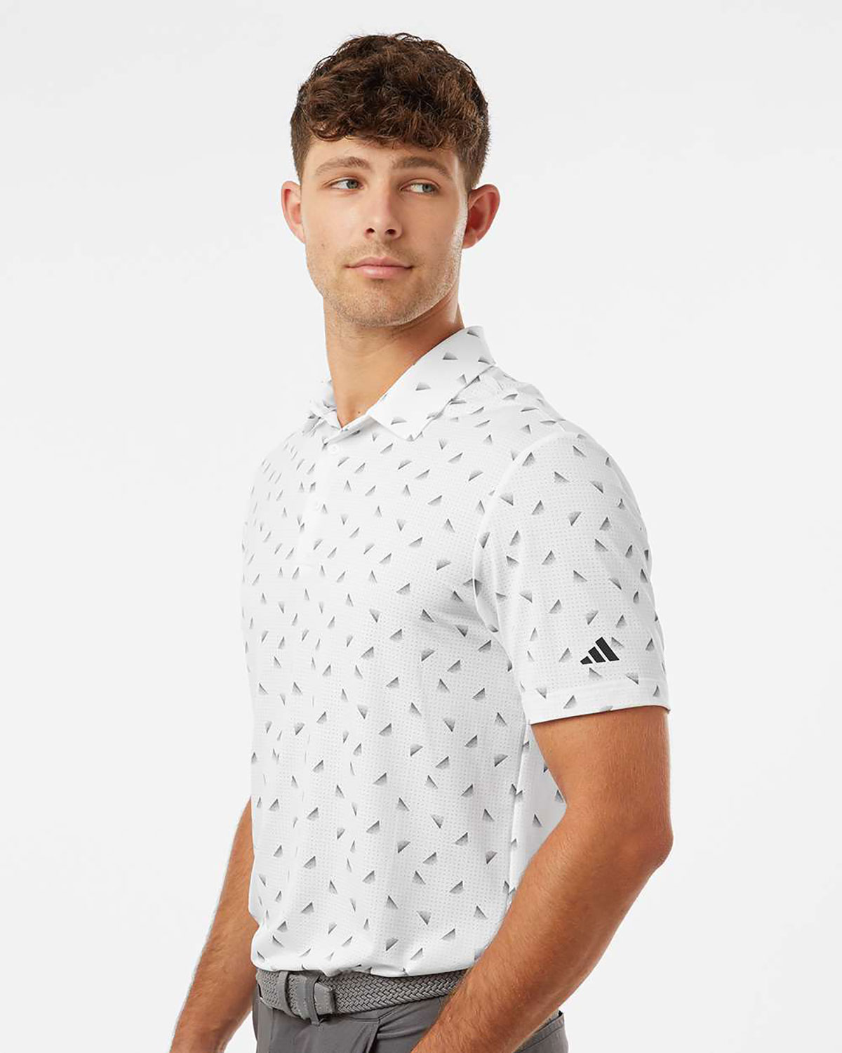 Adidas A2012 Men's Ultimate365 Mesh Print Polo view 3