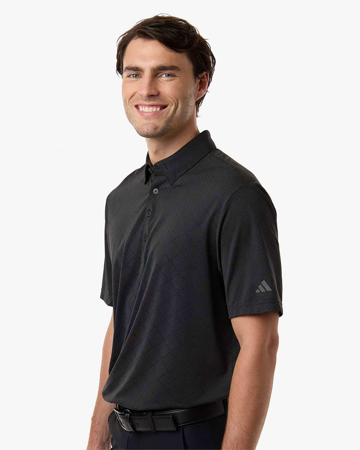 Adidas A2014 Men's Ultimate365 Jacquard Polo view 3