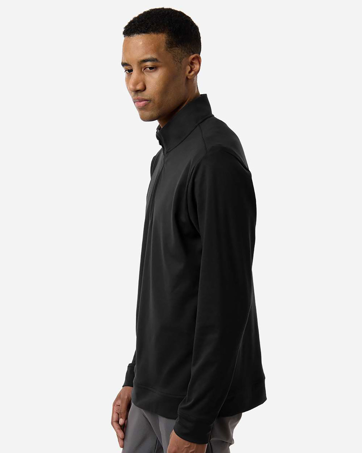 Adidas A2017 Men's Ultimate365 Classic Quarter-Zip Pullover view 3