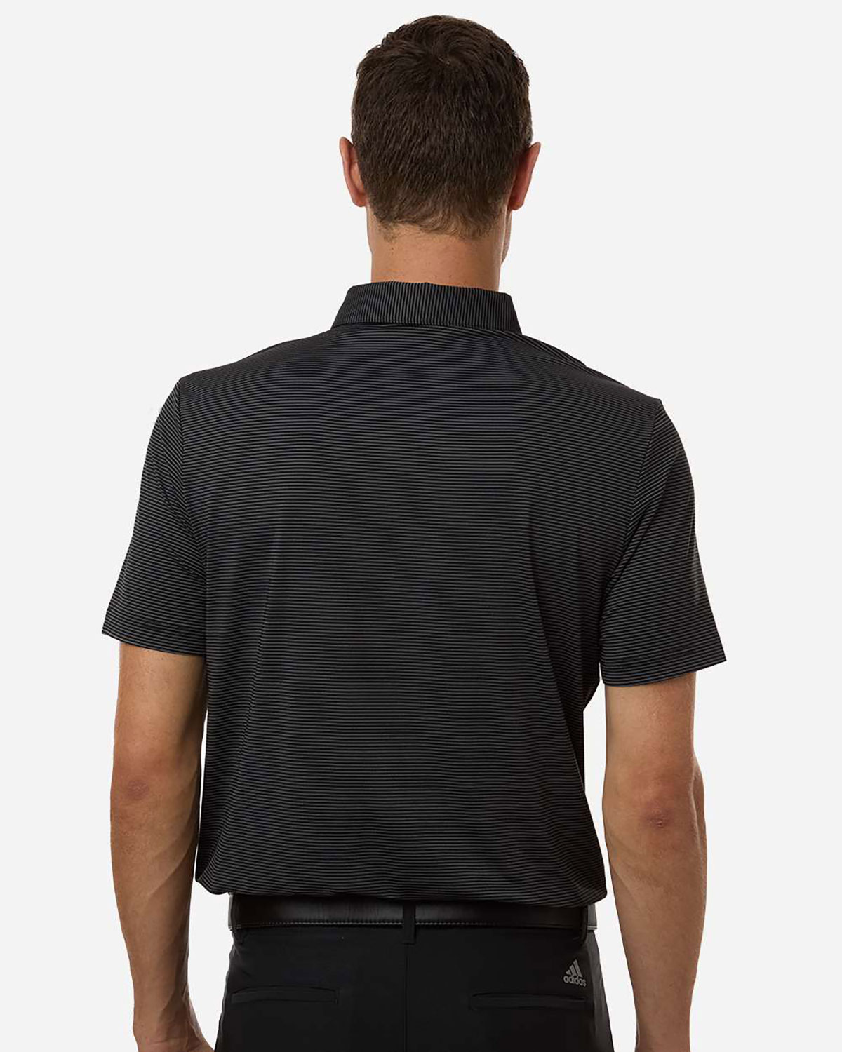 Adidas A2026 Men's Ultimate365 Pencil Stripe Climacool Polo view 2
