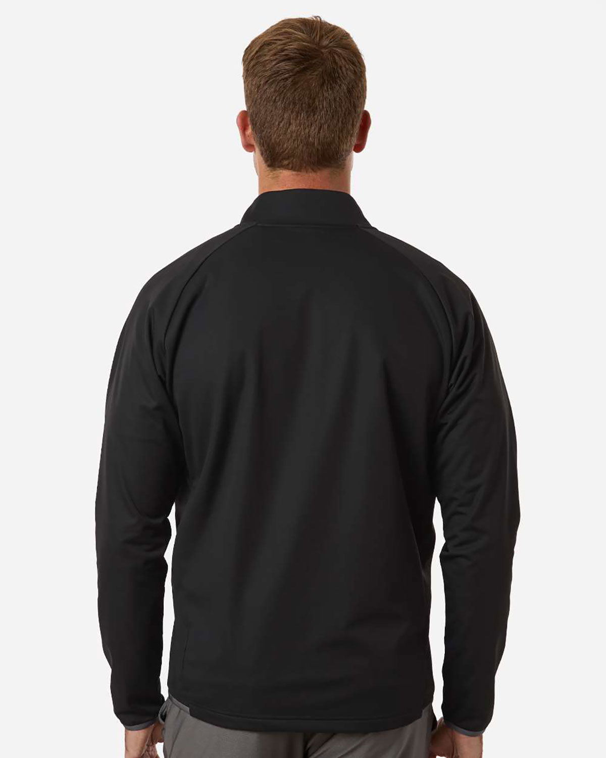 Adidas A2027 Men's Ultimate365 Wind Quarter-Zip Pullover view 2
