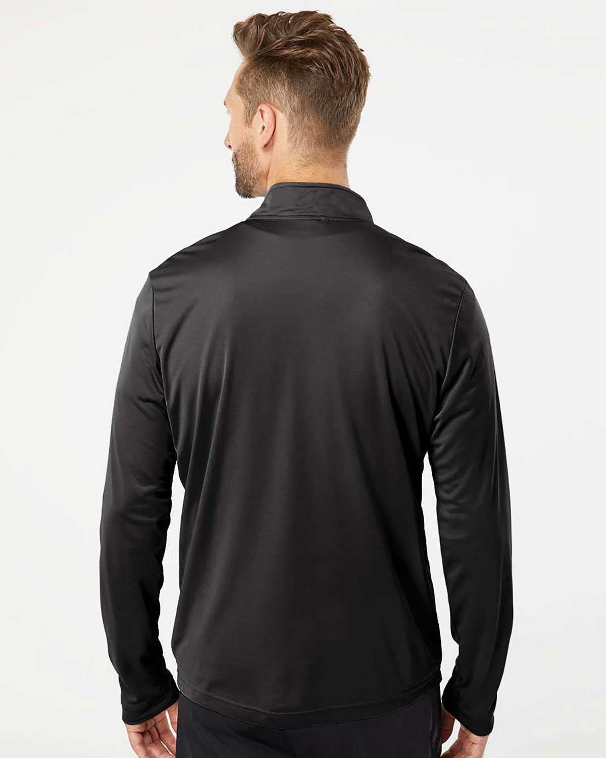 Adidas A401 Men's Ultimate365 Lightweight Quarter-Zip Pullover view 2