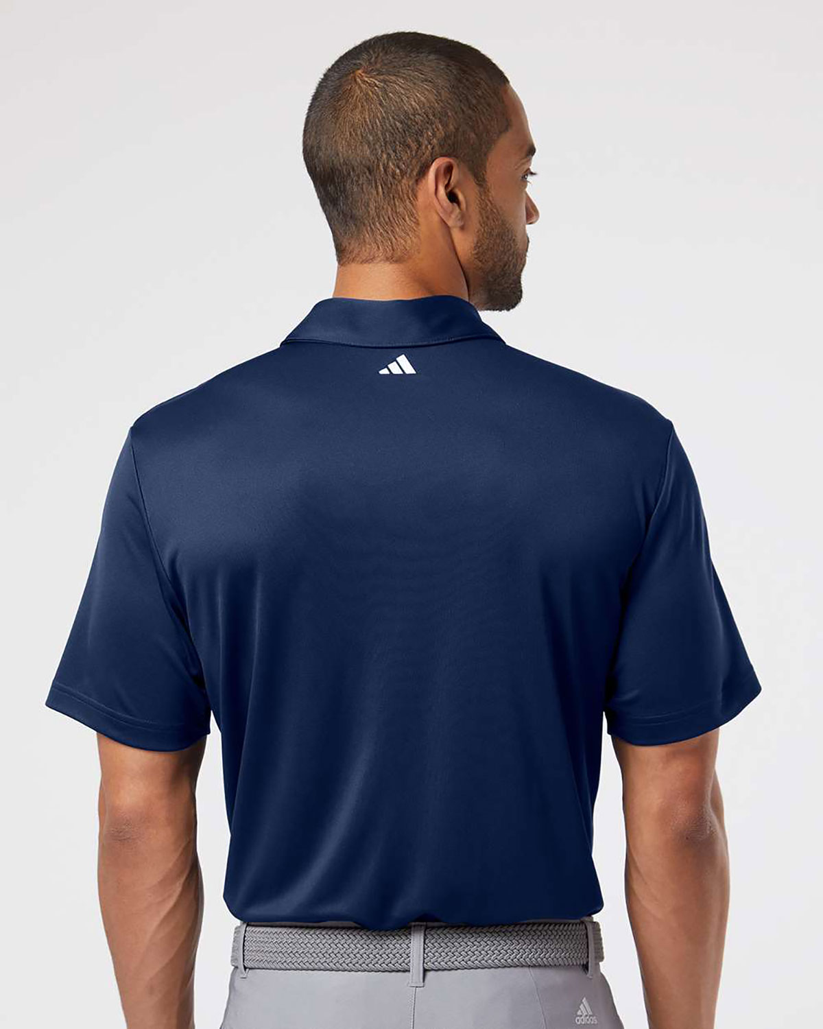 Adidas A480 Men's Floating 3-Stripes Polo view 2