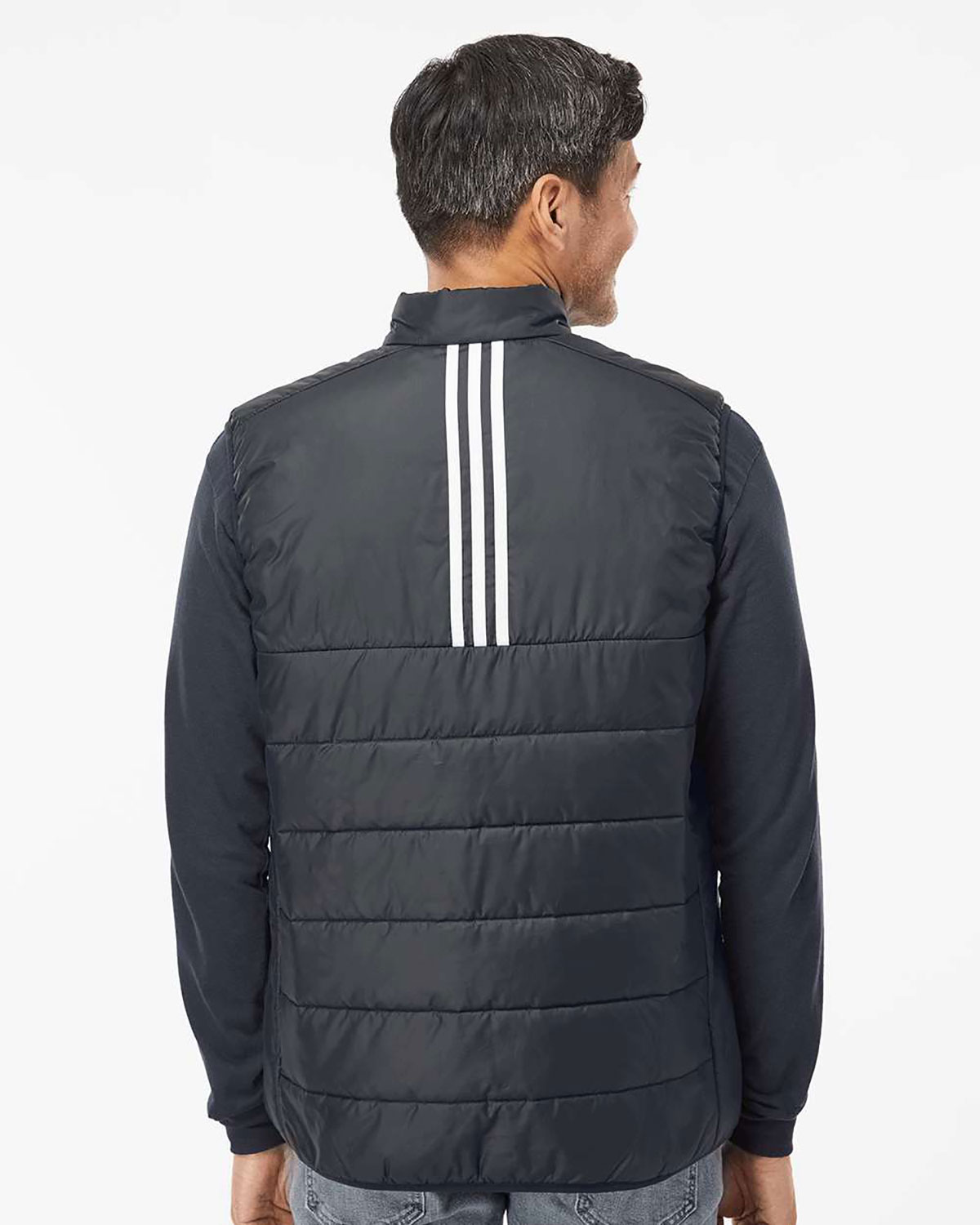 Adidas A572 Men's Puffer Full-Zip Vest view 2