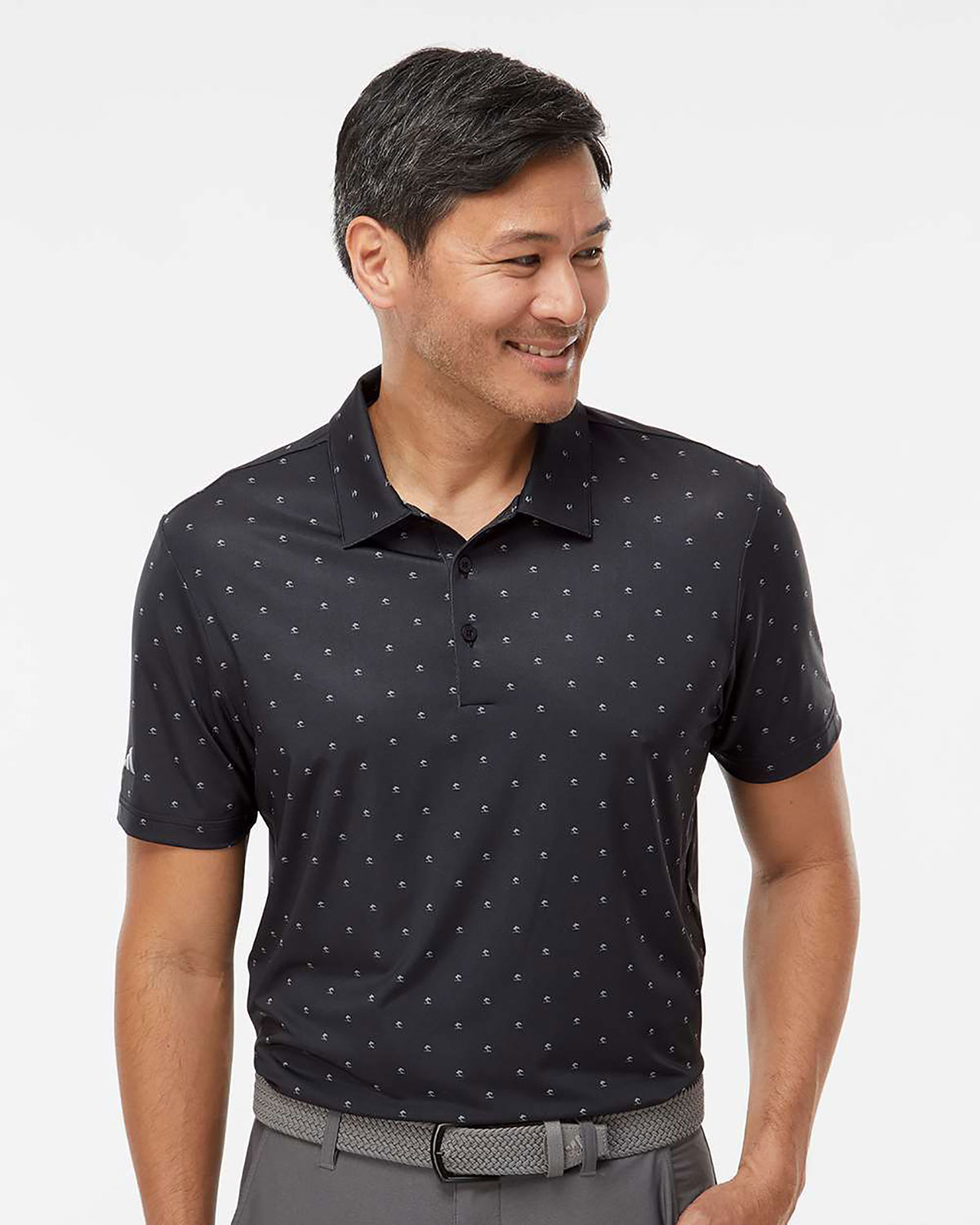 Adidas A574 Men's Ultimate365 Pine Tree Polo