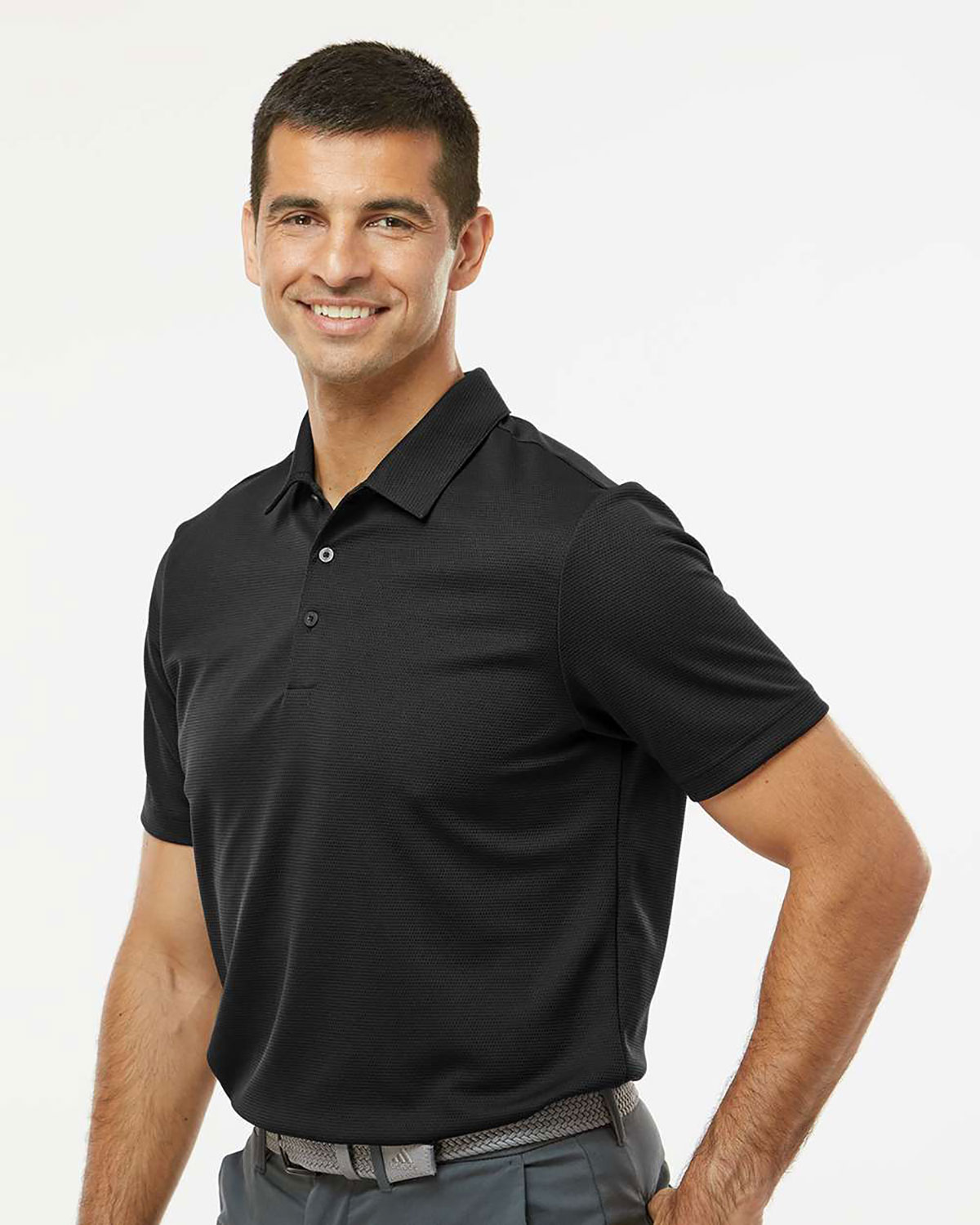 Adidas A580 Men's Micro Piqu� Polo view 3
