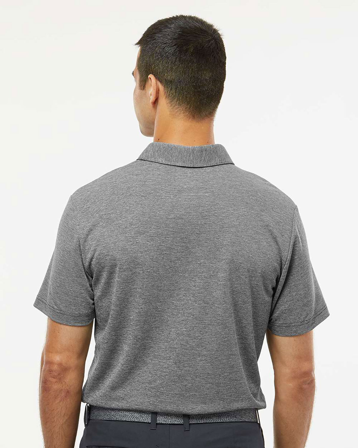 Adidas A582 Men's Heathered Polo view 2