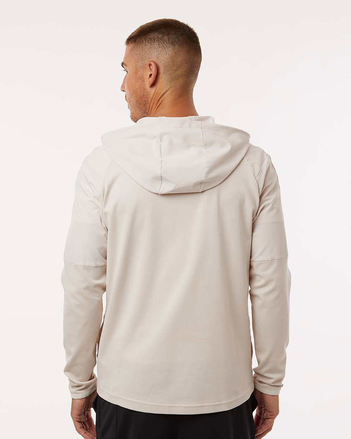 Adidas A607 Men's Half-Zip Hooded Anorak view 2