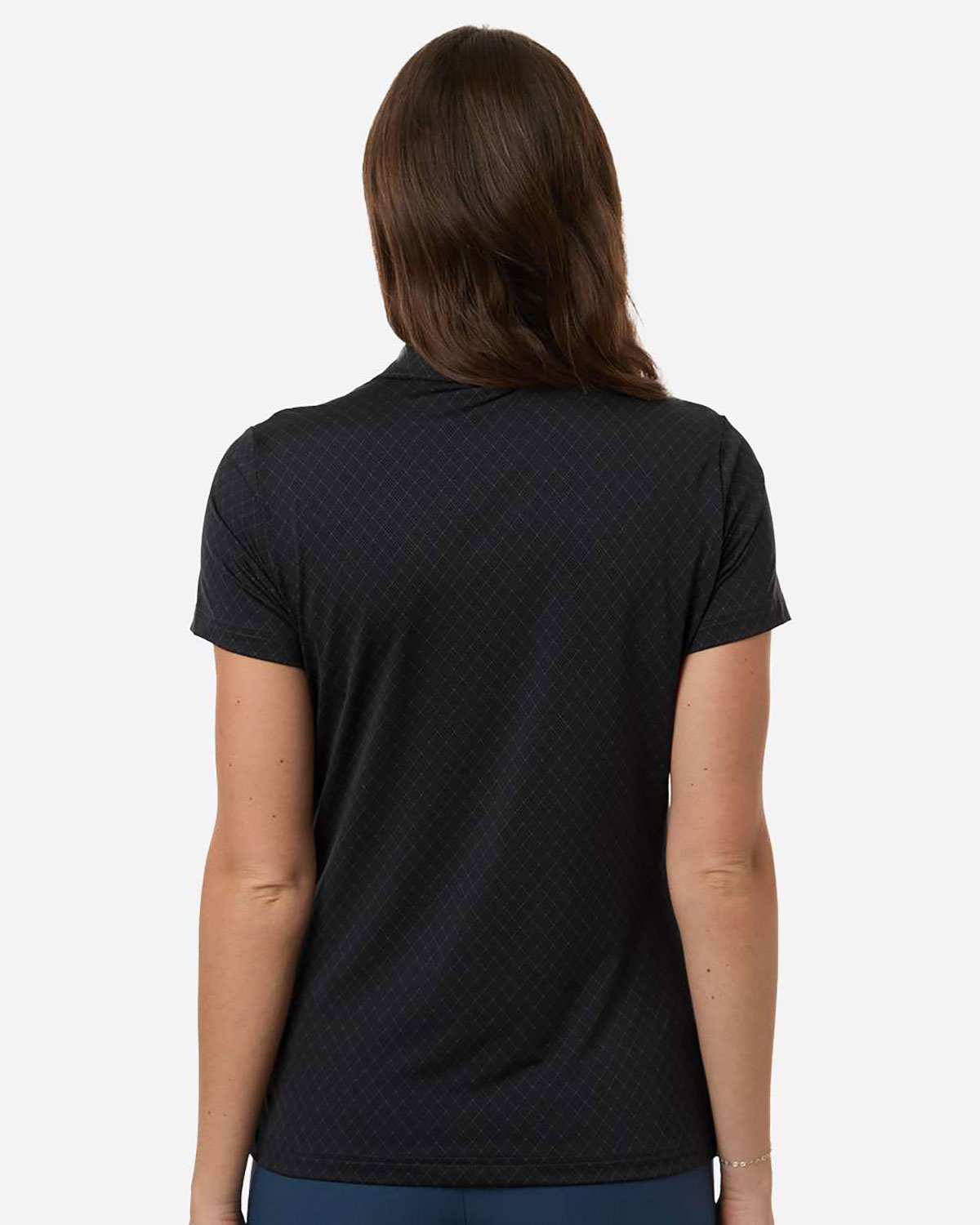 Adidas A717 Women's 4-Way Stretch Printed Polo view 2