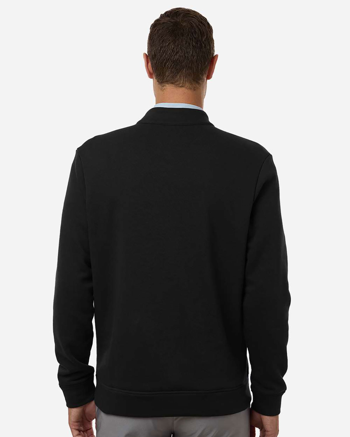Adidas A721 Men's Elevated Fleece Quarter-Zip Pullover view 2