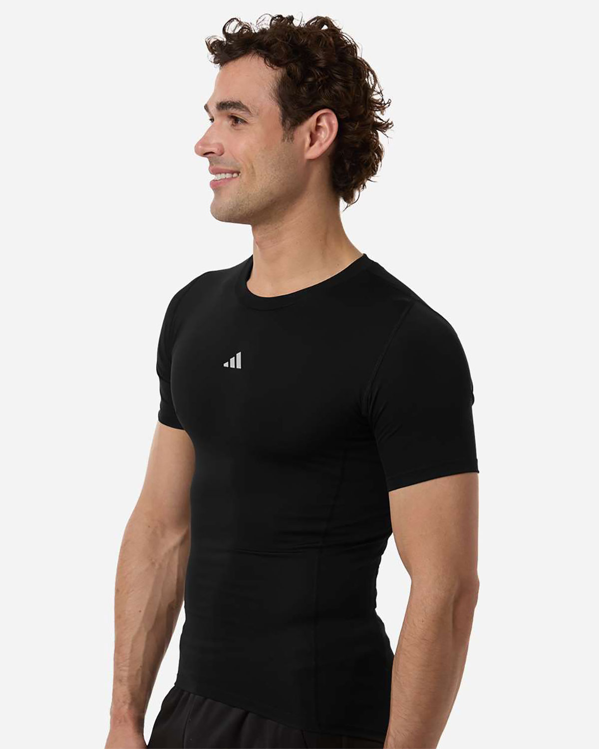Adidas AT130 Men's Techfit Compression T-Shirt view 3