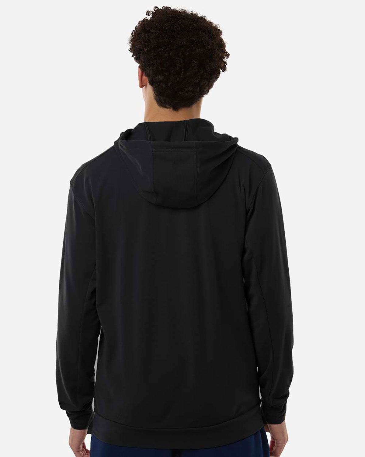 Adidas AT208 Men's Game & Go Fleece Full-Zip Hooded Sweatshirt view 2