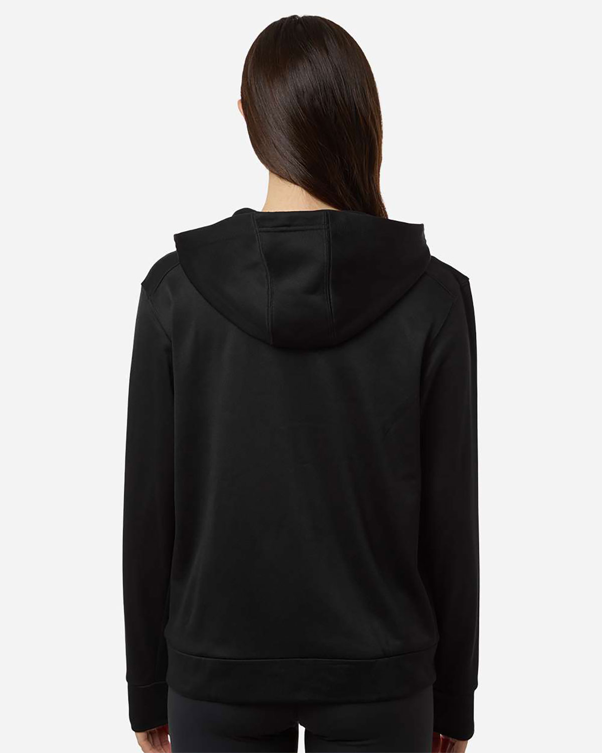 Adidas AT209 Women's Game & Go Fleece Full-Zip Hooded Sweatshirt view 2