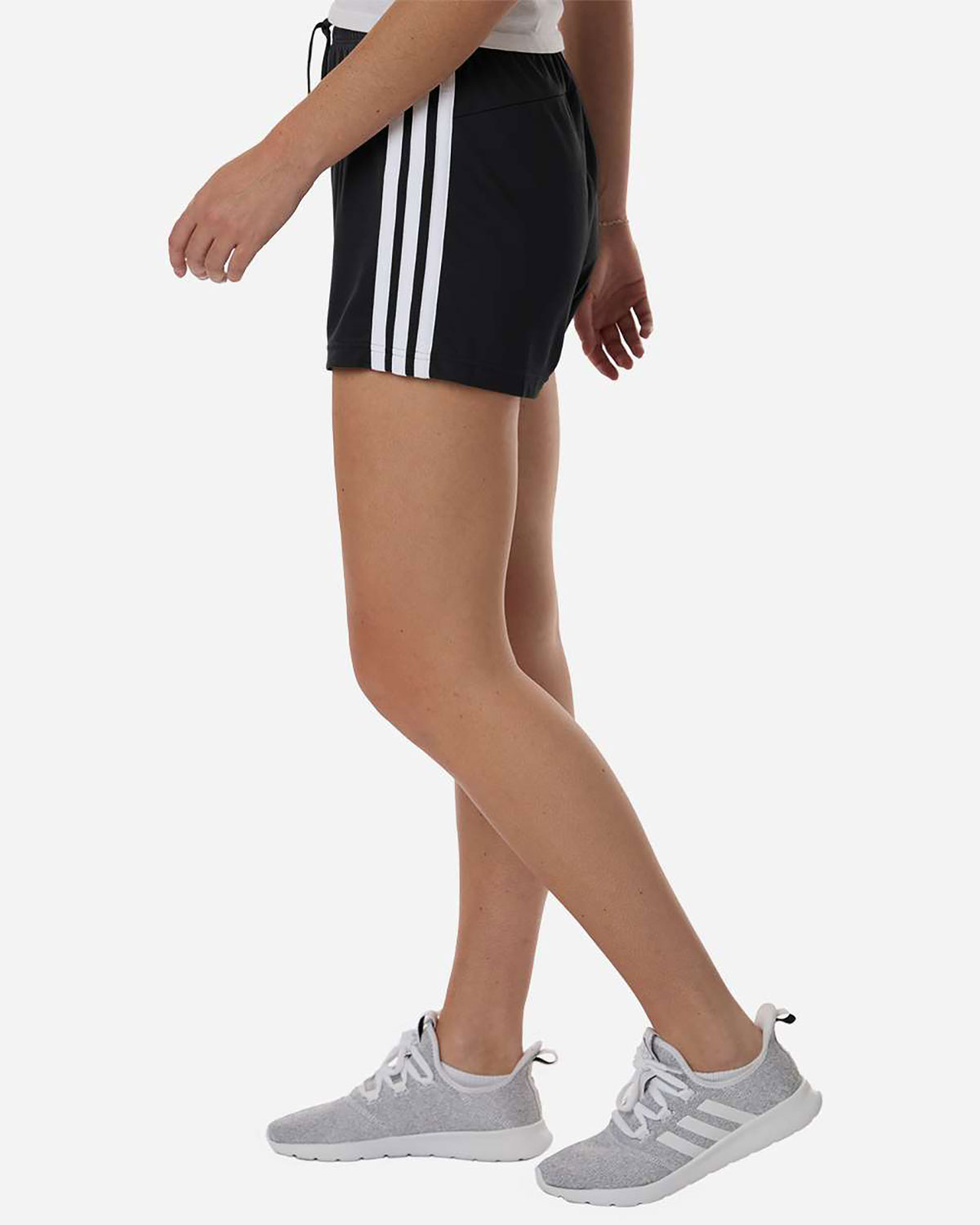 Adidas AT301 Women's 3-Stripes 3" Shorts view 3